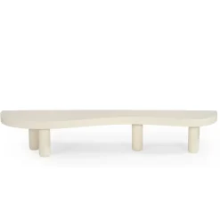 Tv-Meubel Organisch - Beton Ciré Beige - 200x45x35cm - Siva