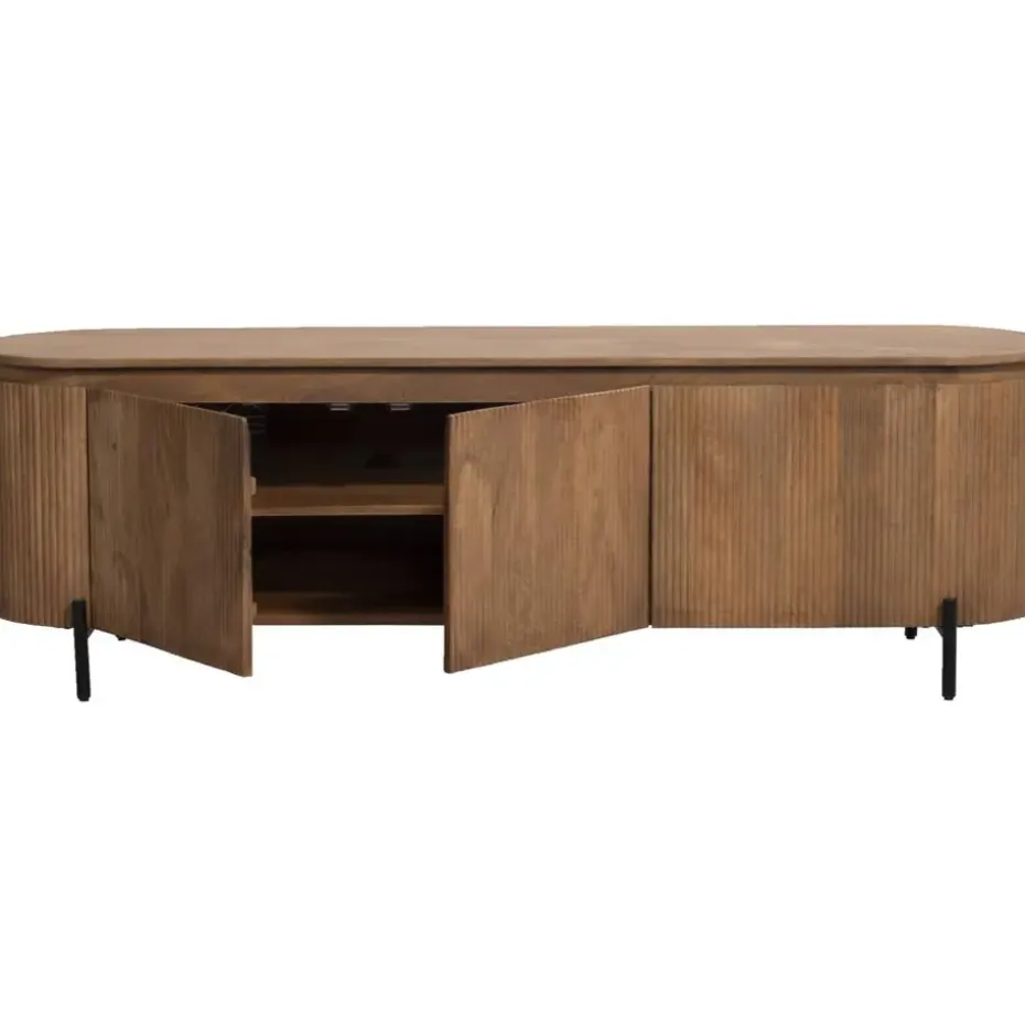 TV-meubel Vito - lichtbruin - 56x180x43 cm