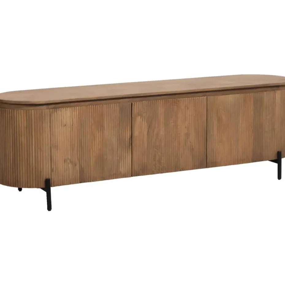 TV-meubel Vito - lichtbruin - 56x180x43 cm