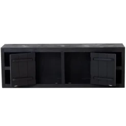 Tv-Meubel Xander Zwart Mangohout