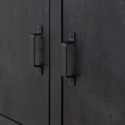 Tv-Meubel Xander Zwart Mangohout