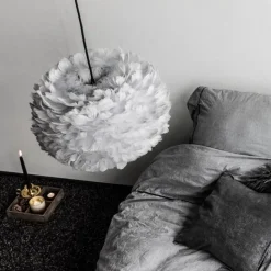 Umage Eos Medium lampenkap light grey - Ø 45 cm