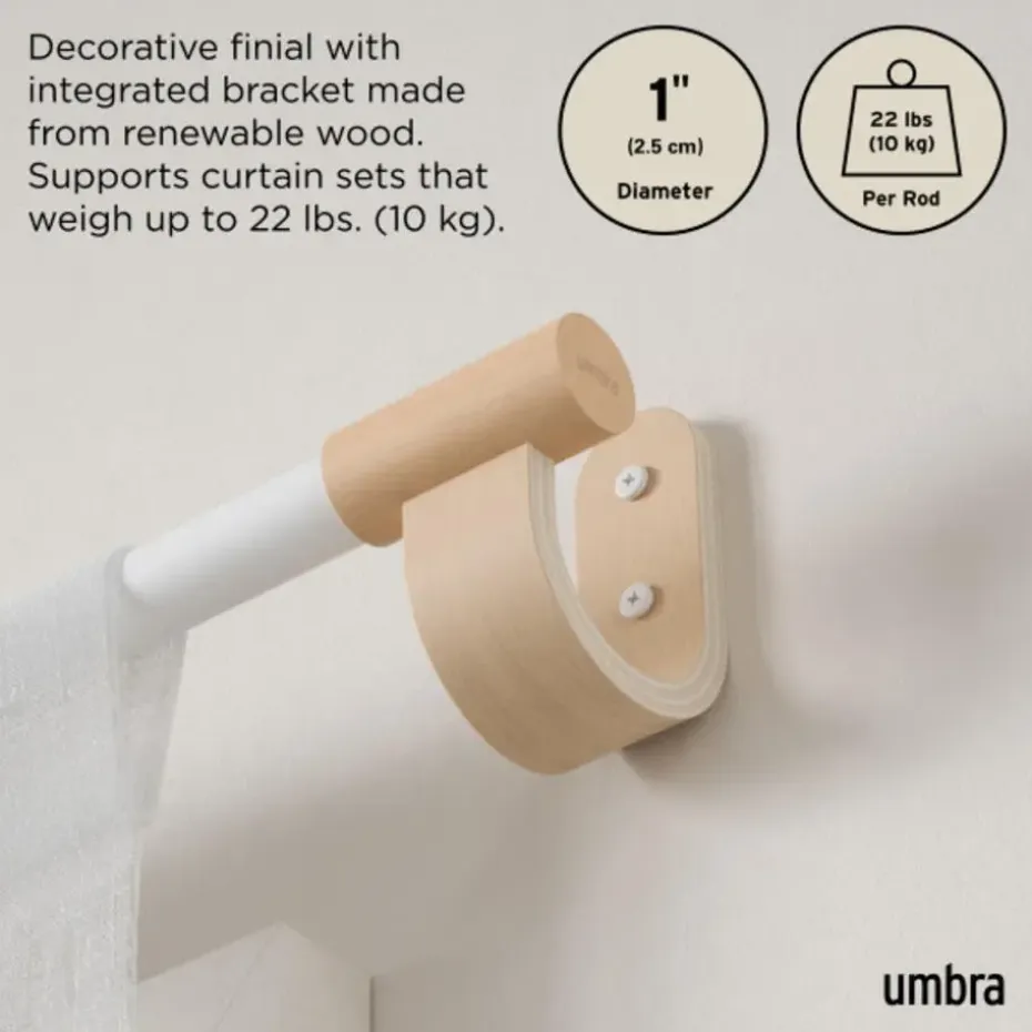 Umbra Bellwood-gordijnroede