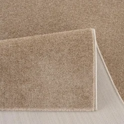 Uni Effen Laagpolig Vloerkleed Modern Beige - 300x400 CM