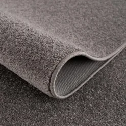 Uni Effen Laagpolig Vloerkleed Modern Grijs - 240x340 CM