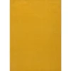 Uni Effen Laagpolig Vloerkleed Modern Geel - 120x170 CM