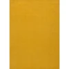 Uni Effen Laagpolig Vloerkleed Modern Geel - 140x200 CM