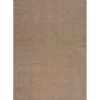 Uni Effen Laagpolig Vloerkleed Modern Beige - 200x290 CM