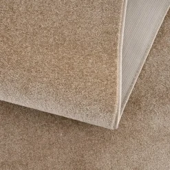 Uni Effen Laagpolig Vloerkleed Modern Beige - 200x290 CM