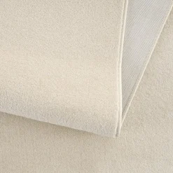 Uni Effen Laagpolig Vloerkleed Modern Creme - 140x200 CM