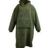 Unique Living - Hoodie Teddy Winter Green -70x110cm