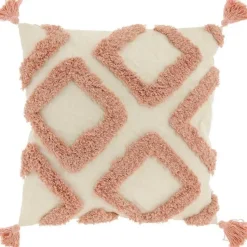 Unique Living - Kussen Cruz - 45x45cm - oudroze