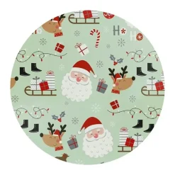 Unique Living - Placemat Present - Ø38cm - Groen