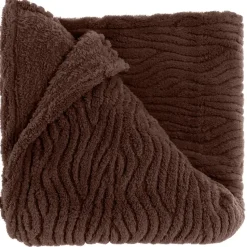 Unique Living - Plaid Clio 150x200cm - Rocky Brown