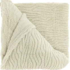 Unique Living - Plaid Clio Dove White -150x200cm