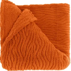 Unique Living - Plaid Clio 150x200cm - Orange Flame