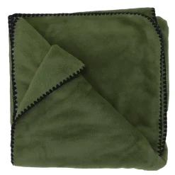 Unique Living - Plaid Jade 140x180cm - Winter Green