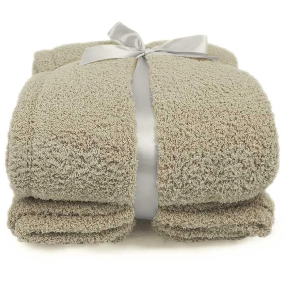 Unique Living - Plaid Jurre Dove White -150x200cm