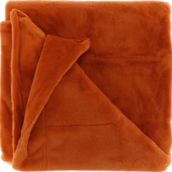 Unique Living - Plaid Klaas 150x200cm Terra