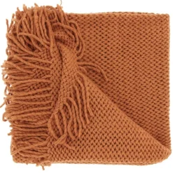 Unique Living - Plaid Kos - 127x152cm - Terra