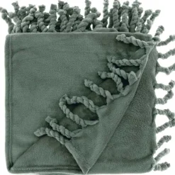 Unique Living - Plaid Lieke 130x160cm Laurel Green