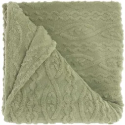 Unique Living - Plaid Pleun Tea Green -150x200cm