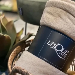 Unique Living - Plaid Teddy 150x200cm - Orange Flame