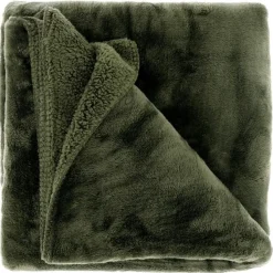 Unique Living - Plaid Torvah 150x200cm Winter Green