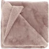 Unique Living - Plaid Torvah 150x200cm old pink