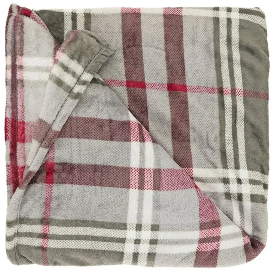 Unique Living - Plaid Victor - 150x200cm - Grijs