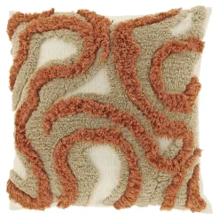 Unique Living - Sierkussen Calin 45x45cm - Orange Flame