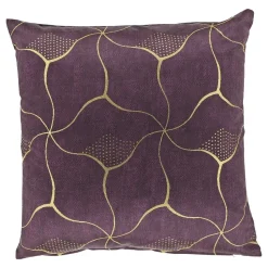 Unique Living - Sierkussen Celina 45x45cm - Dark Purple