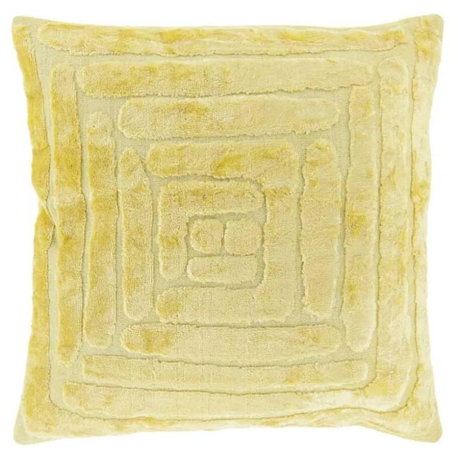 Unique Living - Sierkussen Vespa Lemon Yellow -45x45cm