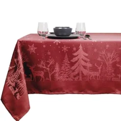 Unique Living - Tafelkleed Rody - 150x250cm - Red