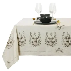 Unique Living - Tafelkleed Elias - 145x200cm - Wit