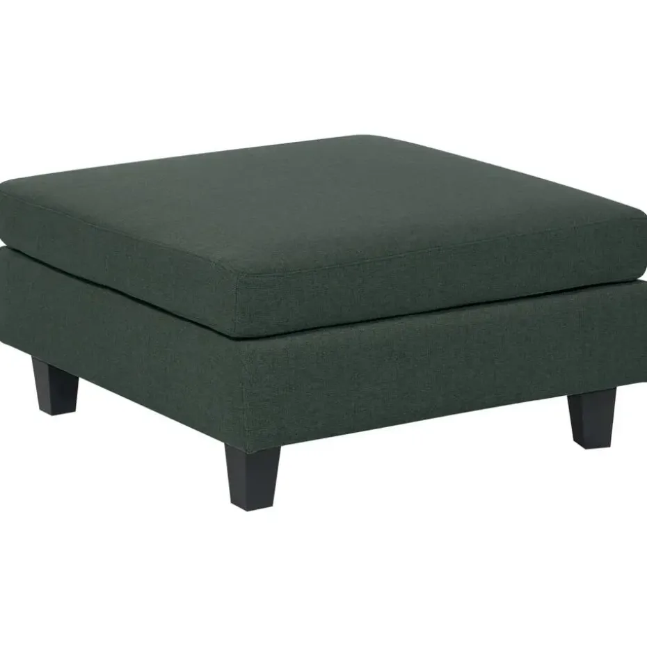 UNSTAD - Hocker - Donkergroen - Polyester