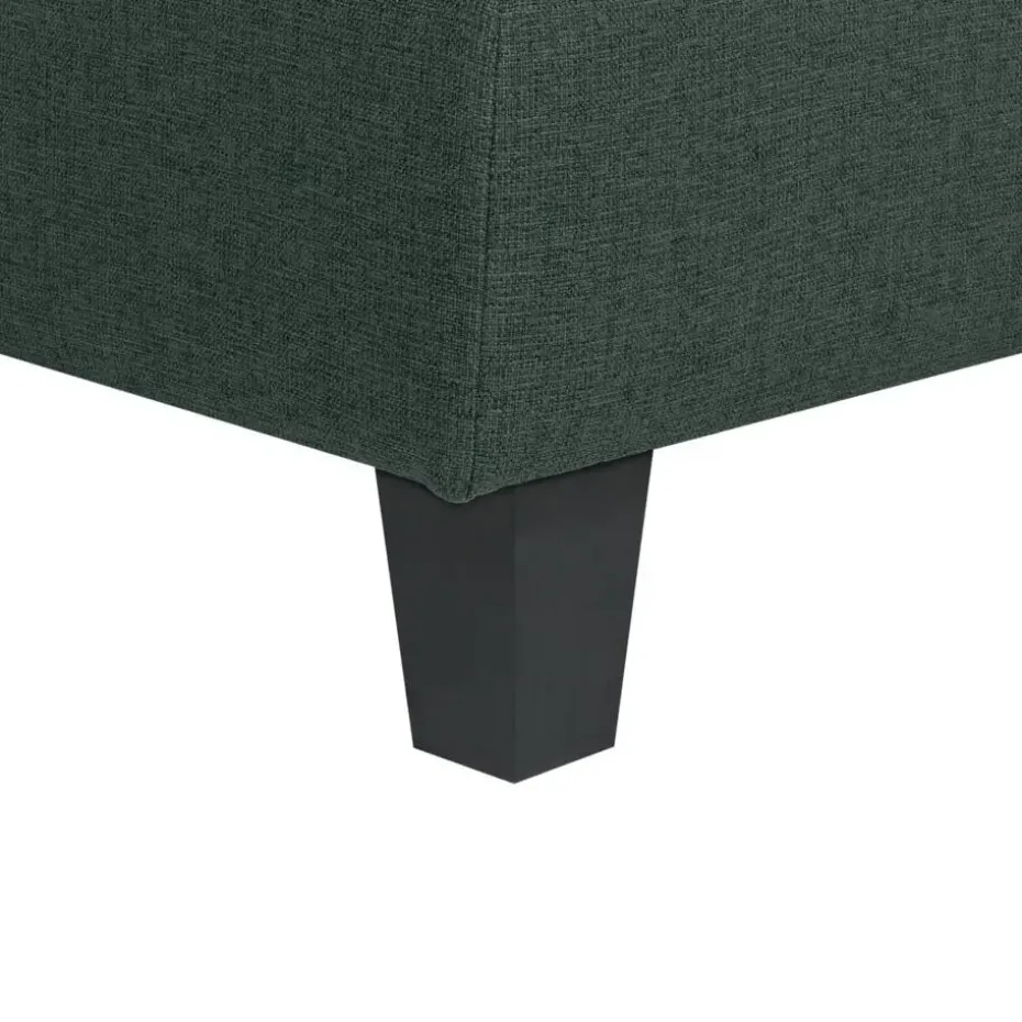 UNSTAD - Hocker - Donkergroen - Polyester