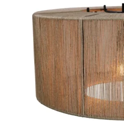 Urban Interiors - Plafondlamp - Drum Jute - Ø45