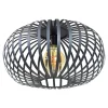 Urban Interiors Flow Plafondlamp – Zwart – Metaal - Ø40x23