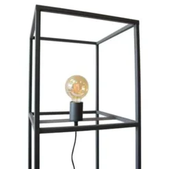 Urban Interiors Vloerlamp Frame - H 120 cm - B 30 cm - zwart