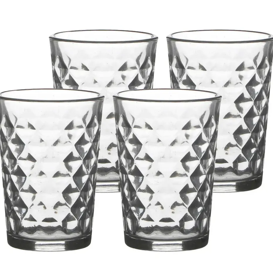 Urban Living Drinkglazen Athene - 4x stuks - glas - 200 ml