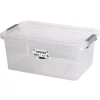 Urban Living Opberg box - 20 ltr - 32 x 48 x 19 cm - deksel en clips