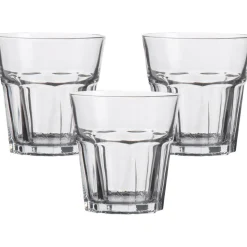 Urban Living Waterglazen Vegas - transparant glas - 3x - 270 ml