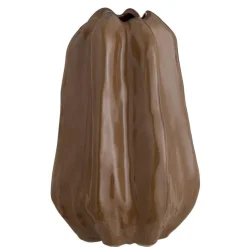 Vaas Fleurie - bruin - stoneware - 25,5x16,5x15 cm