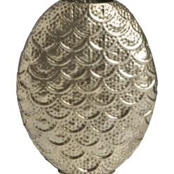 Vaas Florence goudkleur metaal - 35x27,5x9 cm