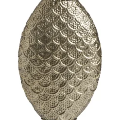 Vaas Florence goudkleur metaal - 47,5x32,5x10,5 cm