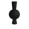 Vaas Kavandu - Zwart - 31x20x60cm
