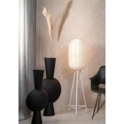 Vaas Kavandu - Zwart - 31x20x60cm