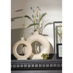 Vaas Lotus - off-white - 33x30x10 cm