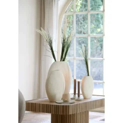 Vaas Renda - Wit - 29.5x10x30cm